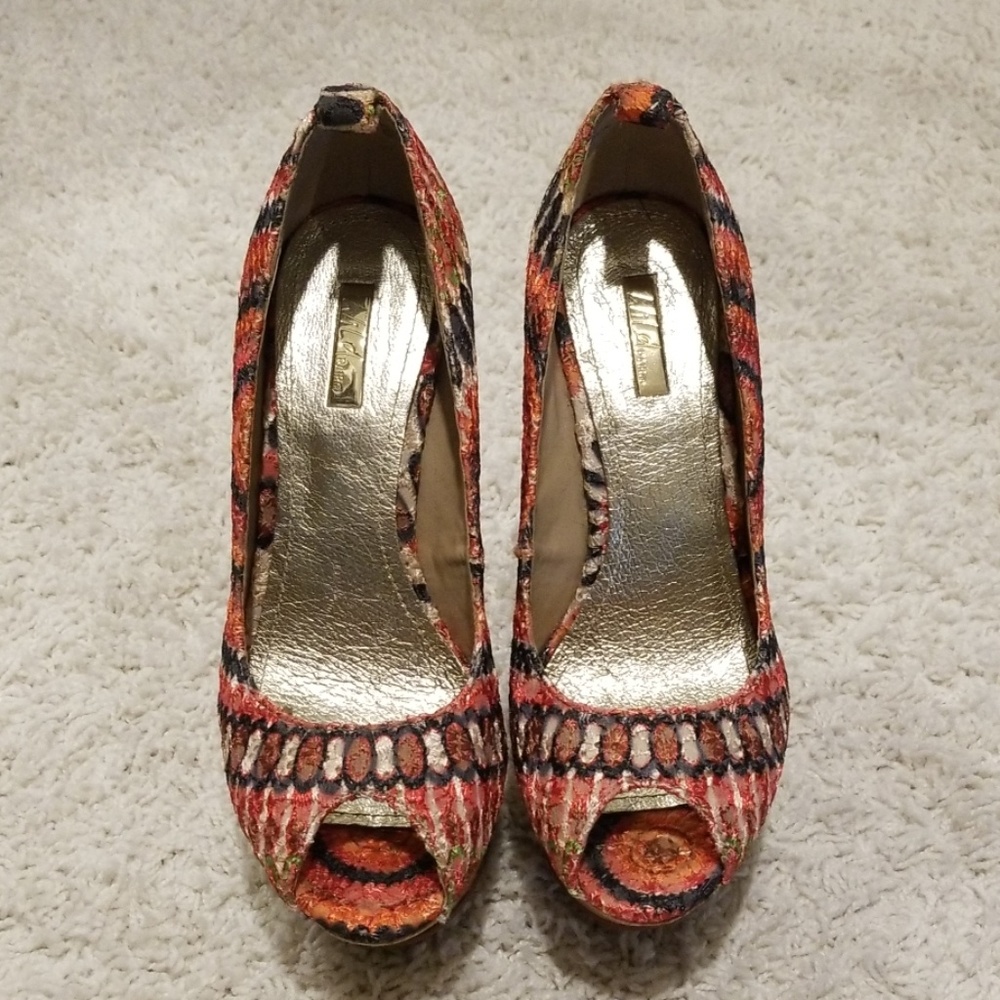 Platform Peeptoe Shoes